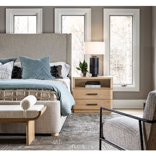 Avani Upholstered Bed, Woven Sand 6 Avani Upholstered Bed, Woven Sand