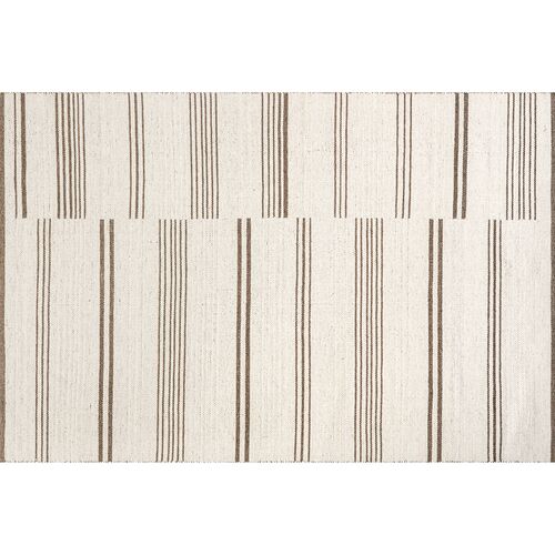 Birchwood Reversible Striped Wool Area Rug 8 Birchwood Reversible Striped Wool Area Rug