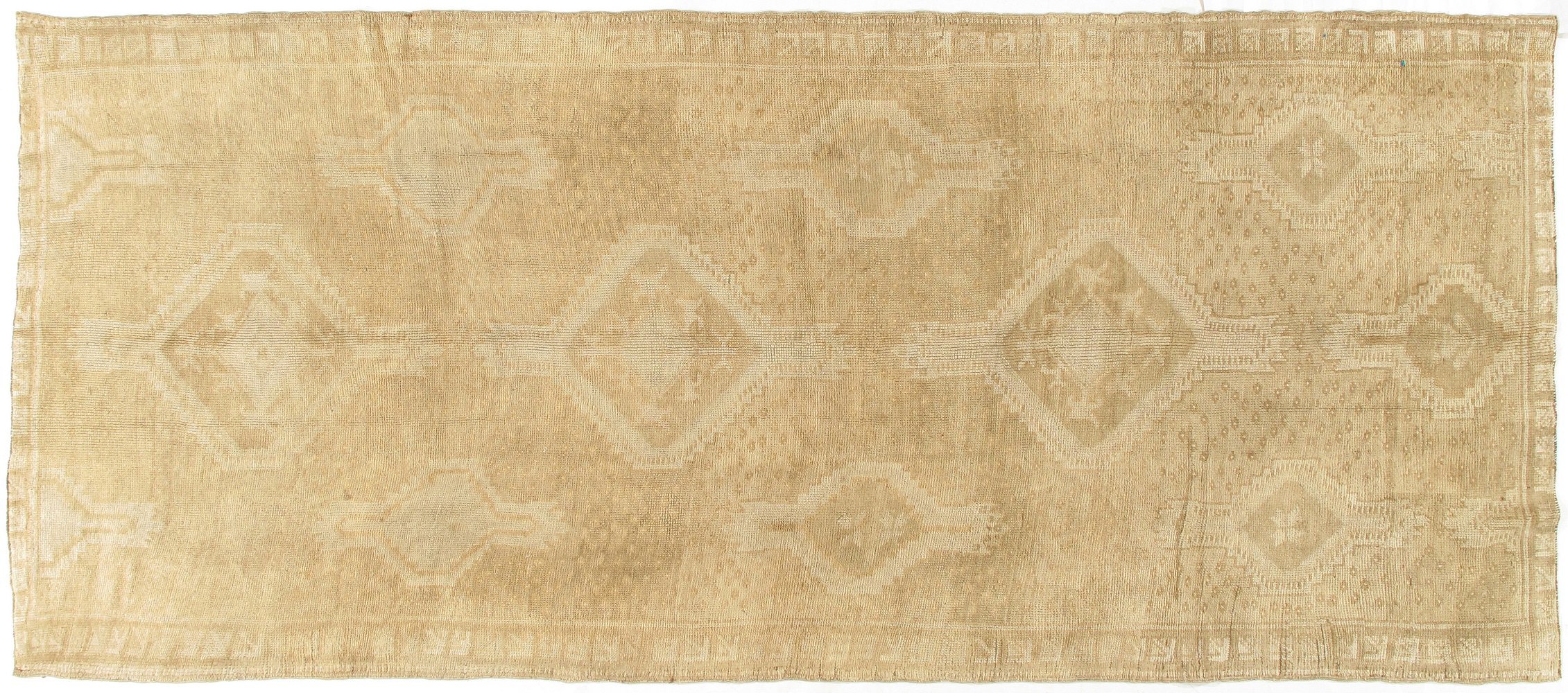 Oushak Gallery Rug, 4'10" X 11'9" 1 Oushak Gallery Rug, 4'10" X 11'9"