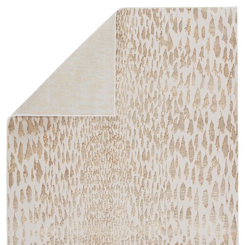 Kimball Animal Rug, Ivory/Gold 3 Kimball Animal Rug, Ivory/Gold