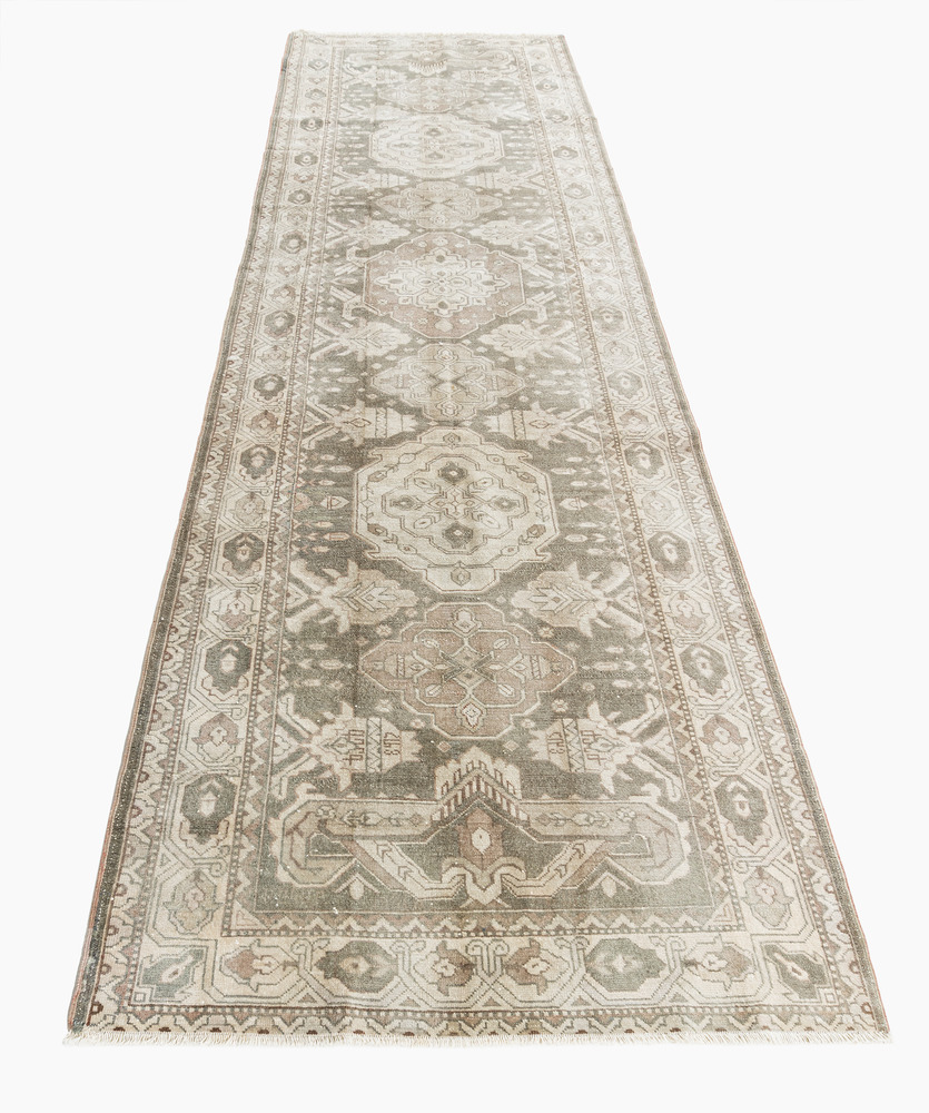 Turkish Oushak Runner 2'2 X 10'11 13 Turkish Oushak Runner 2'2 X 10'11