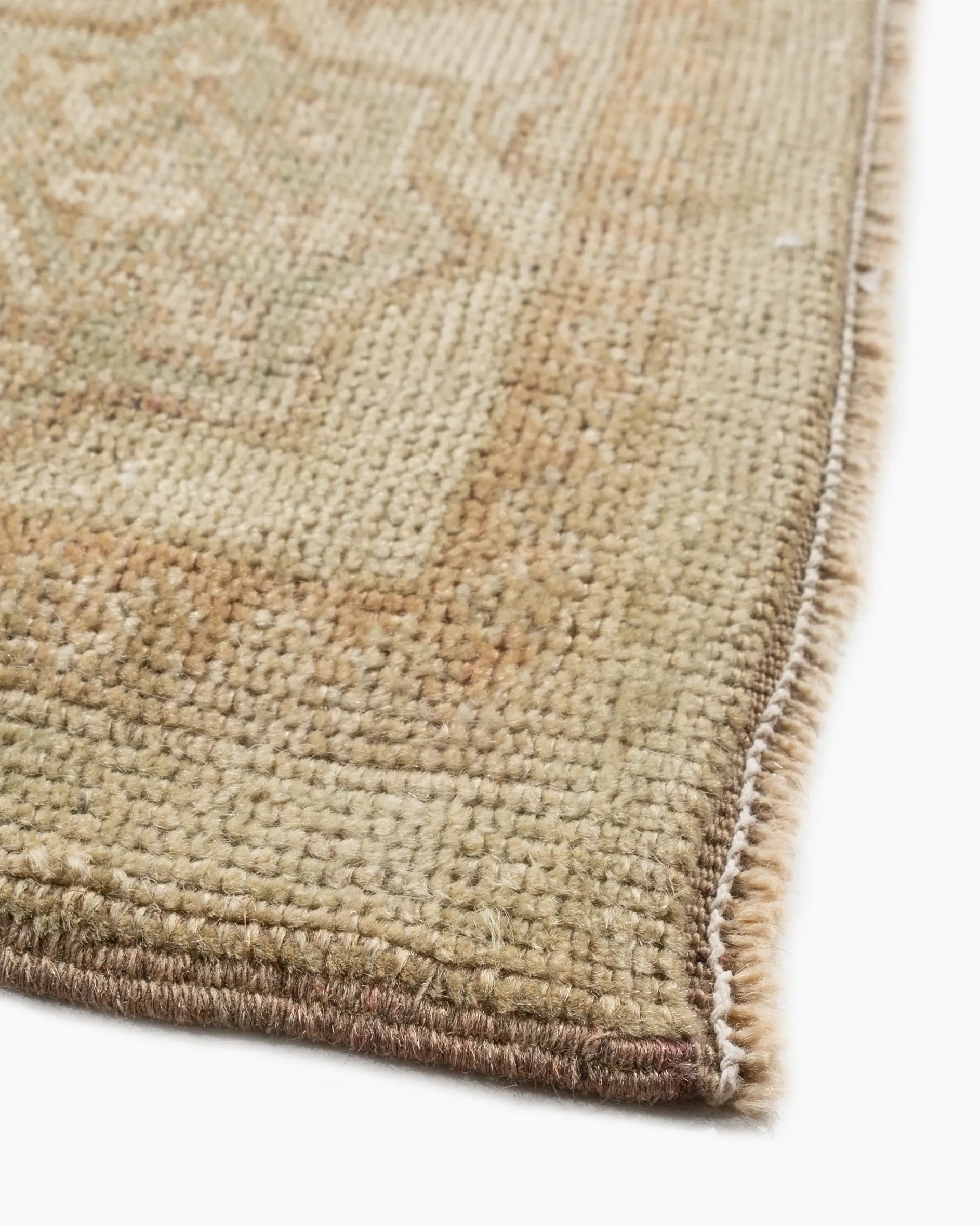Turkish Oushak Area Rug 4'1 X 6' 2 Turkish Oushak Area Rug 4'1 X 6'