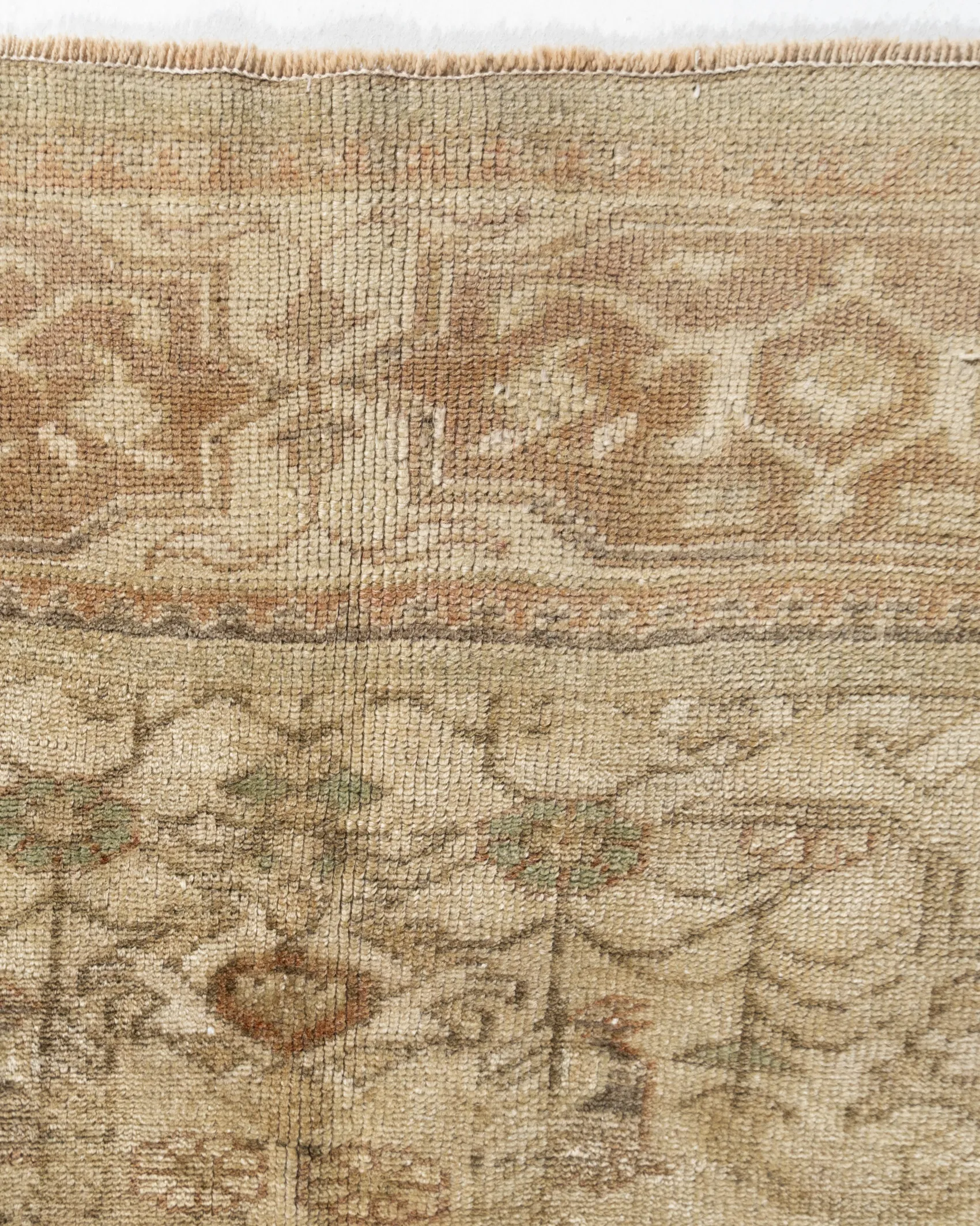 Turkish Oushak Area Rug 4'1 X 6' 3 Turkish Oushak Area Rug 4'1 X 6'
