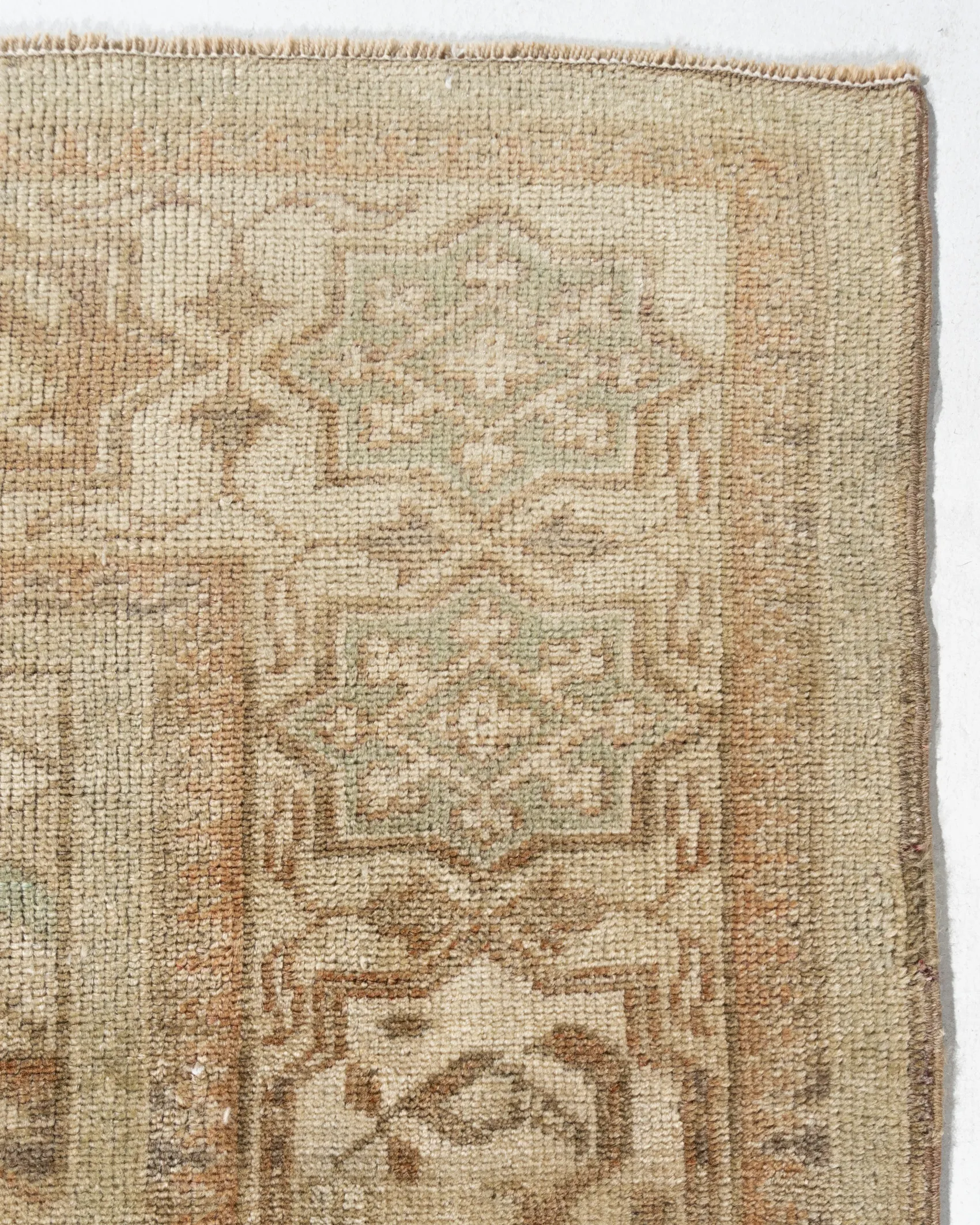 Turkish Oushak Area Rug 4'1 X 6' 6 Turkish Oushak Area Rug 4'1 X 6'