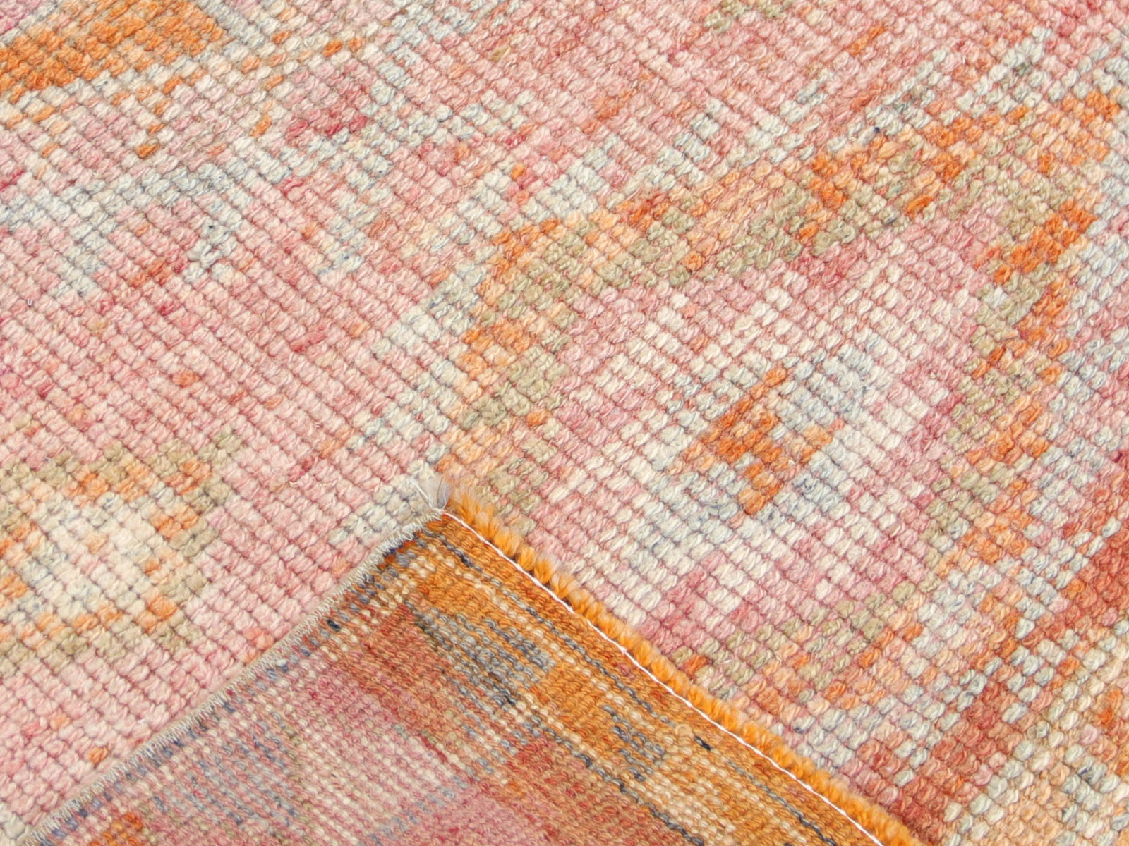 1960s Turkish Oushak Runner, 2'9"x12'4" 2 1960s Turkish Oushak Runner, 2'9"x12'4"