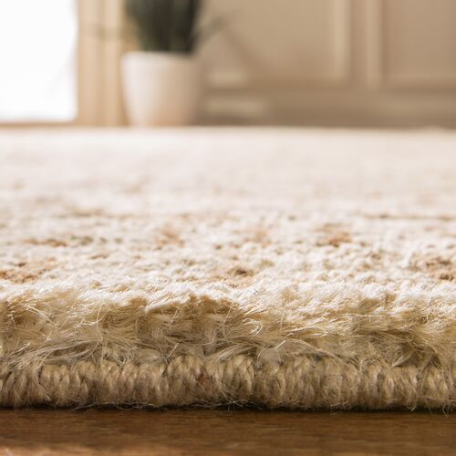 Cream/Chocolate Kenya Rug, 8'x10' 3 Cream/Chocolate Kenya Rug, 8'x10'