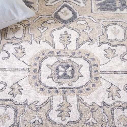 Lauren Ralph Lauren, Percy Rug, Grey/Ivory 2 Lauren Ralph Lauren, Percy Rug, Grey/Ivory