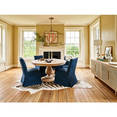5'x8' Acadia Zebra Faux-Hide Rug, Gray 15 5'x8' Acadia Zebra Faux-Hide Rug, Gray