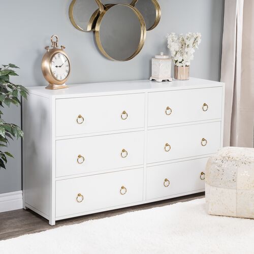 Sully 6-Drawer Dresser 6 Sully 6-Drawer Dresser