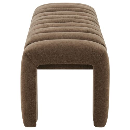 Cassia Boucle Channel Tufted Bench 4 Cassia Boucle Channel Tufted Bench