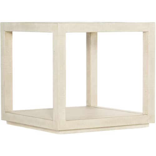 Cascade Burlap End Table, Pebble Beach 1 Cascade Burlap End Table, Pebble Beach
