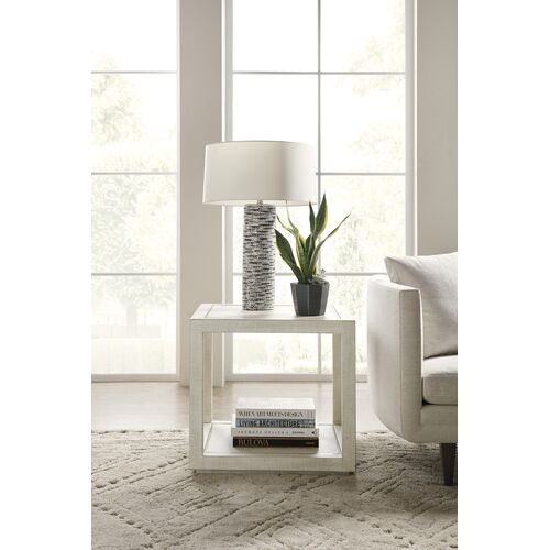 Cascade Burlap End Table, Pebble Beach 2 Cascade Burlap End Table, Pebble Beach