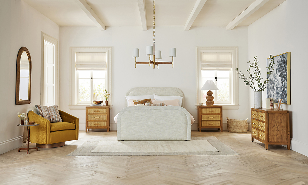 Rotan Cane 6-Drawer Dresser, Natural 7 Rotan Cane 6-Drawer Dresser, Natural