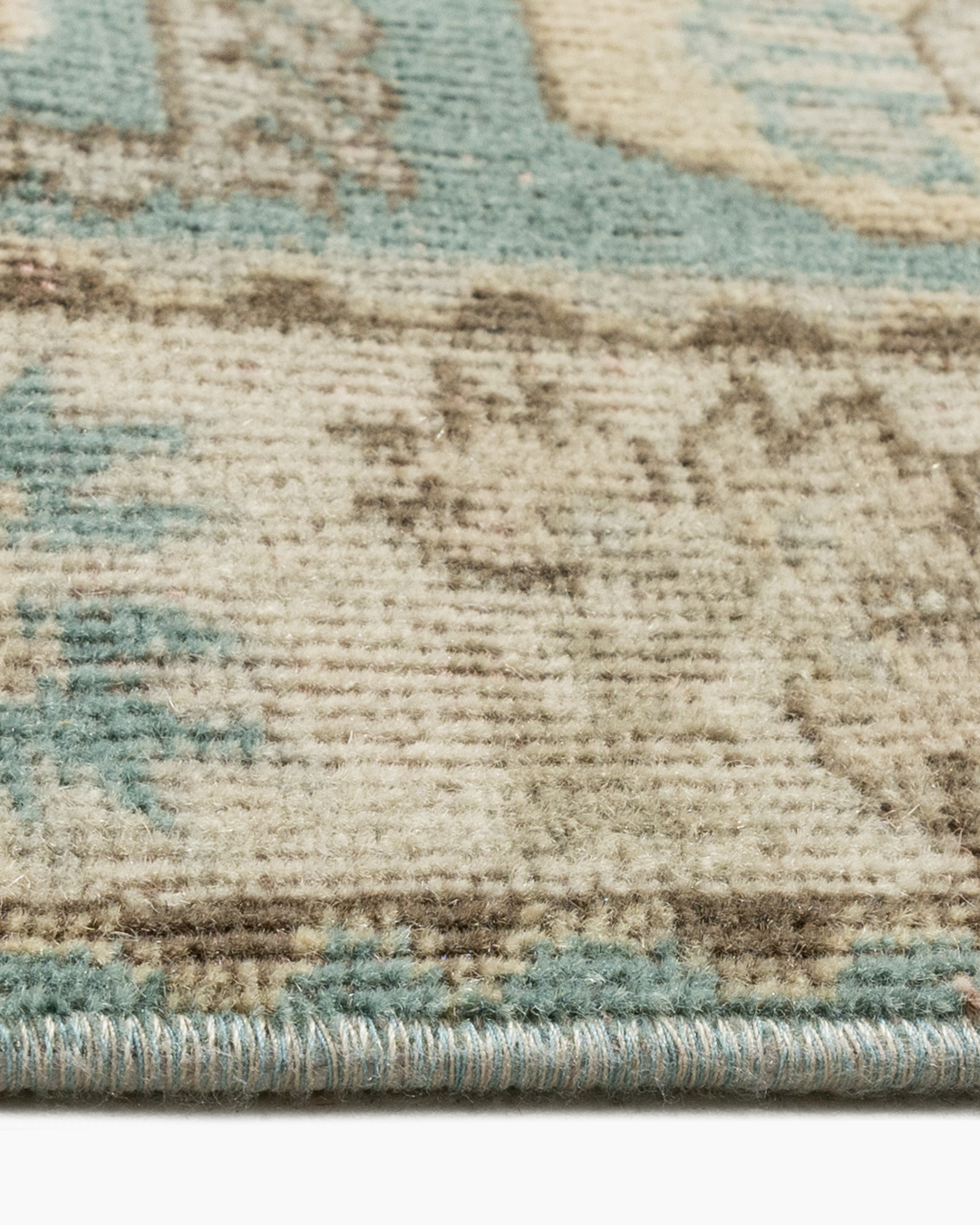 Oushak Rug Lightly Distressed 6'4 X 8' 3 Oushak Rug Lightly Distressed 6'4 X 8'