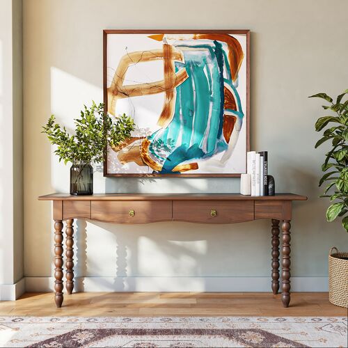 Thalyn Spindle Console Table 2 Thalyn Spindle Console Table