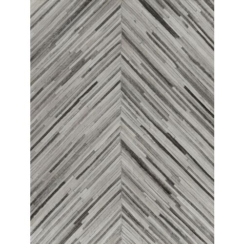 Foster Hide Rug, Gray 2 Foster Hide Rug, Gray