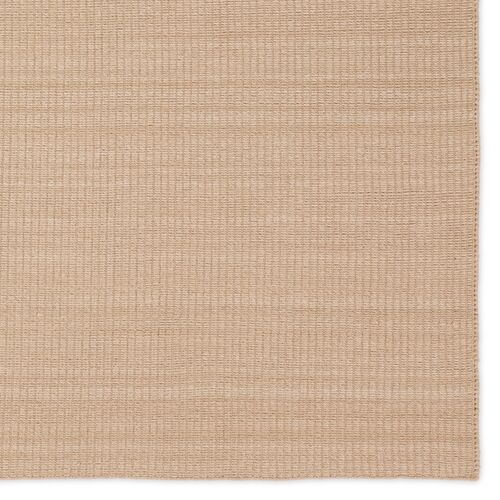 Facet Handmade Indoor/Outdoor Solid Tan Area Rug (4'X6') 4 Facet Handmade Indoor/Outdoor Solid Tan Area Rug (4'X6')