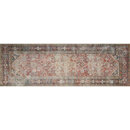 Georgie Rug, Red/Navy 7 Georgie Rug, Red/Navy