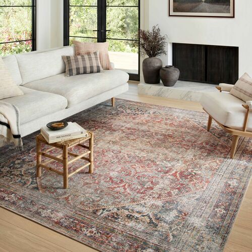Georgie Rug, Red/Navy 8 Georgie Rug, Red/Navy