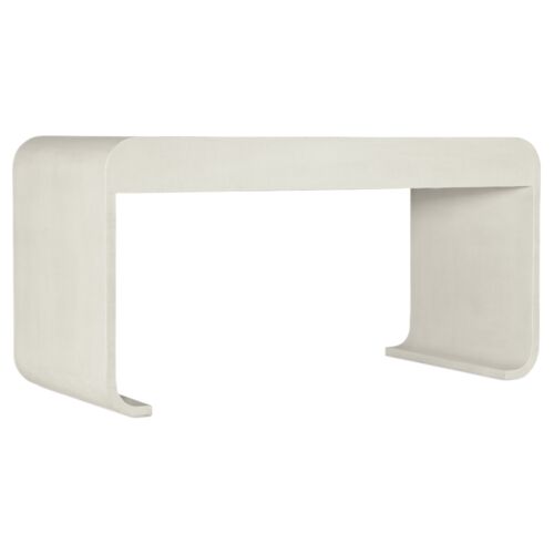 Serenity Bayport Raffia Writing Desk, Sand Dollar 5 Serenity Bayport Raffia Writing Desk, Sand Dollar