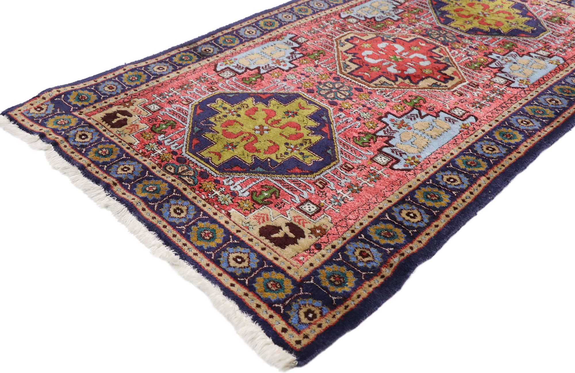 Vintage Persian Ardabil Rug, 2'8" x 4'8" 2 Vintage Persian Ardabil Rug, 2'8" x 4'8"