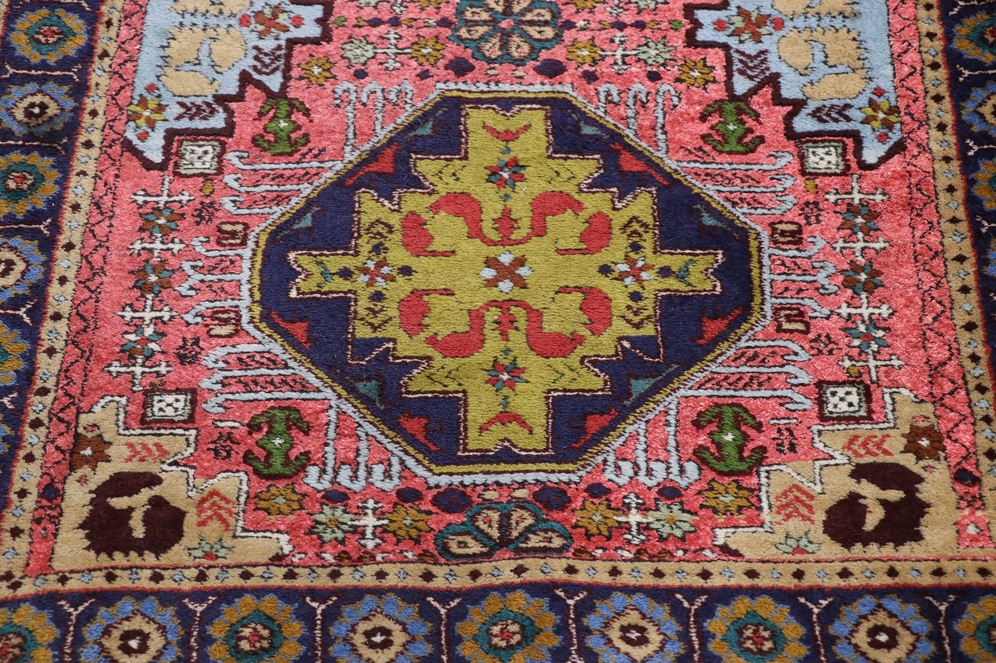 Vintage Persian Ardabil Rug, 2'8" x 4'8" 4 Vintage Persian Ardabil Rug, 2'8" x 4'8"