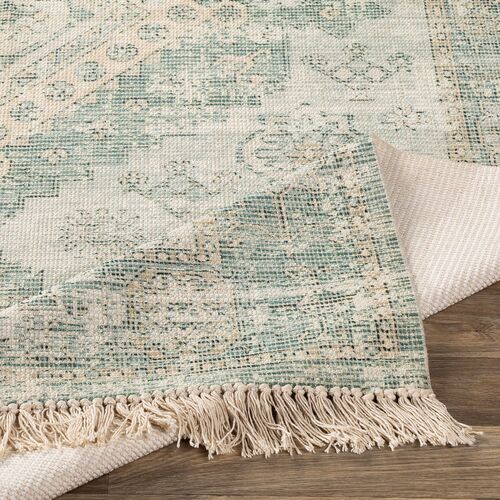 Lisa Handwoven Rug, Sage/Green 4 Lisa Handwoven Rug, Sage/Green