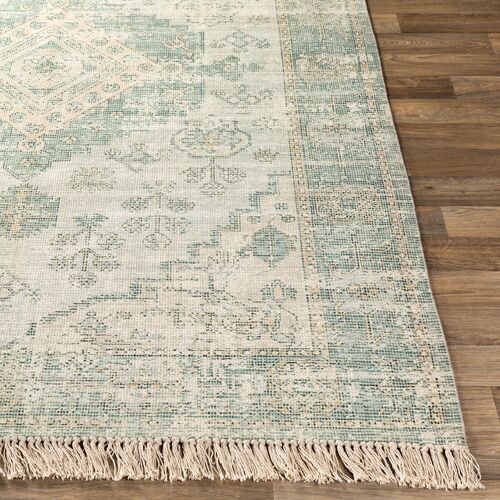 Lisa Handwoven Rug, Sage/Green 5 Lisa Handwoven Rug, Sage/Green
