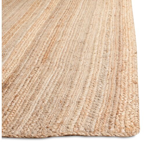 Thompson Jute Rug, Natural 2 Thompson Jute Rug, Natural