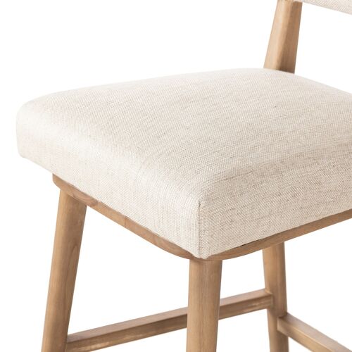 Theodora Linen Swivel Bar Stool 9 Theodora Linen Swivel Bar Stool