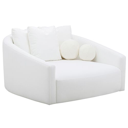 Jackson Linen Daybed, Cream