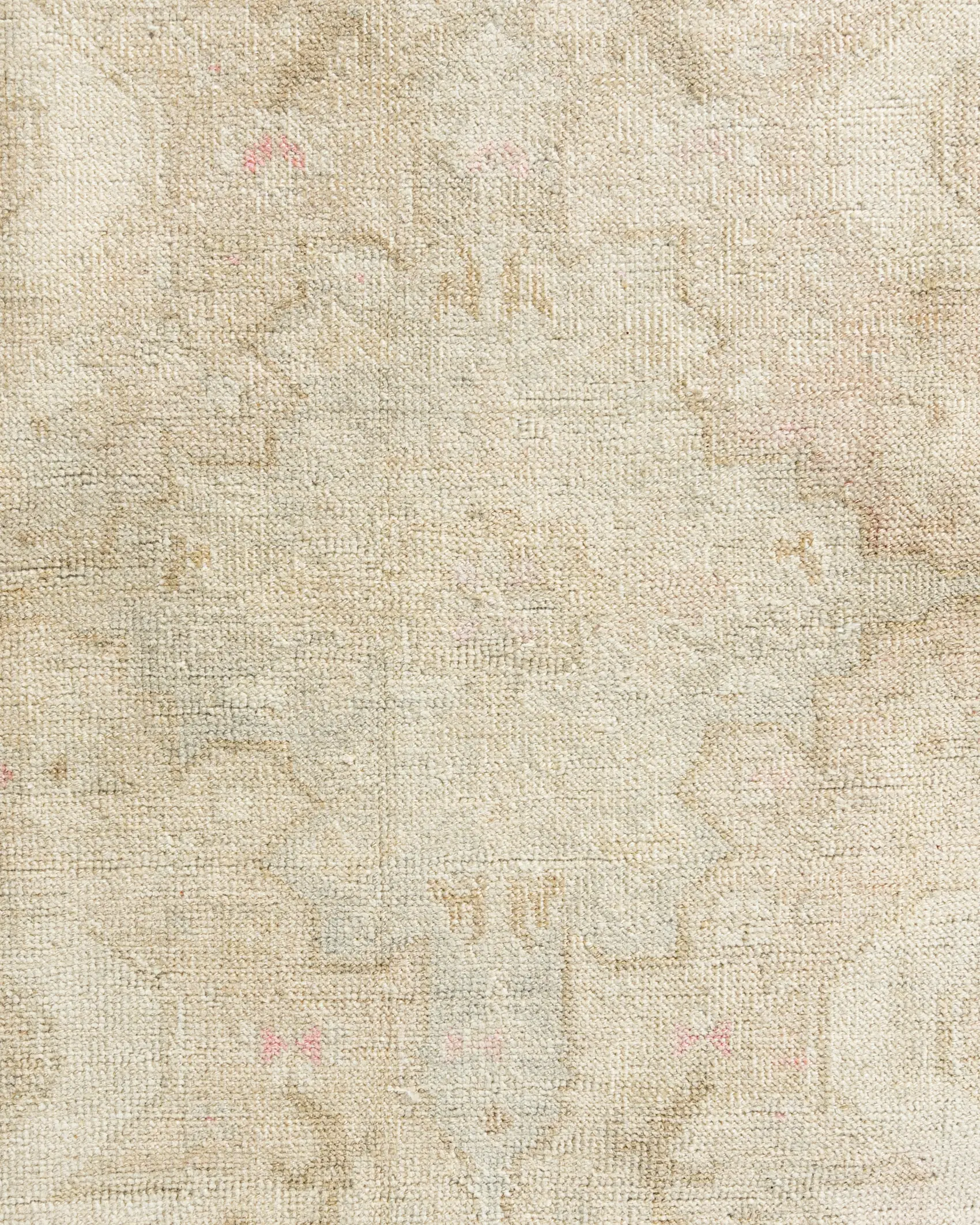 Turkish Oushak Area Rug 4'7 X 7' 4 Turkish Oushak Area Rug 4'7 X 7'
