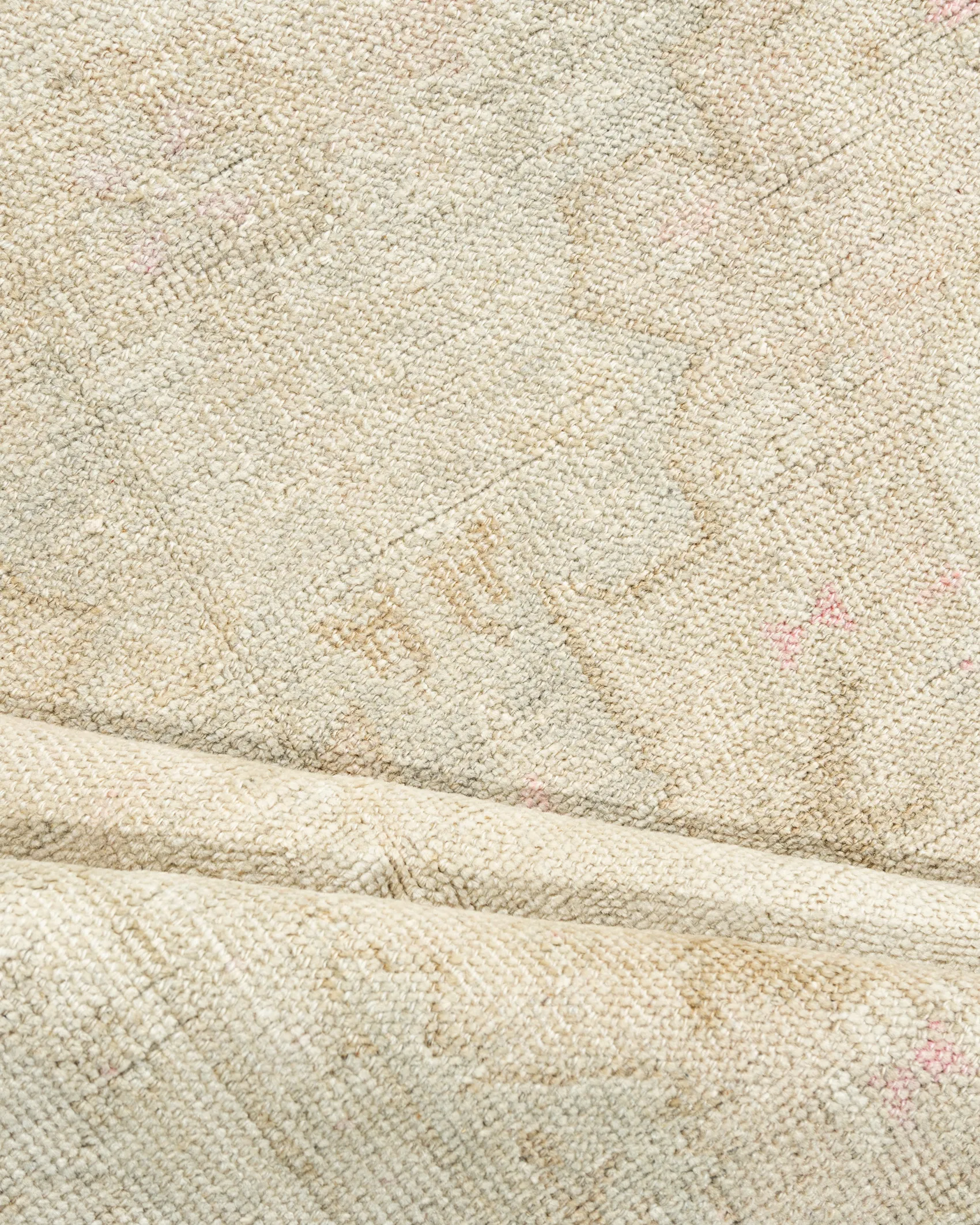 Turkish Oushak Area Rug 4'7 X 7' 5 Turkish Oushak Area Rug 4'7 X 7'