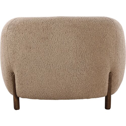 Renee Accent Chair, Sheepskin Camel 5 Renee Accent Chair, Sheepskin Camel