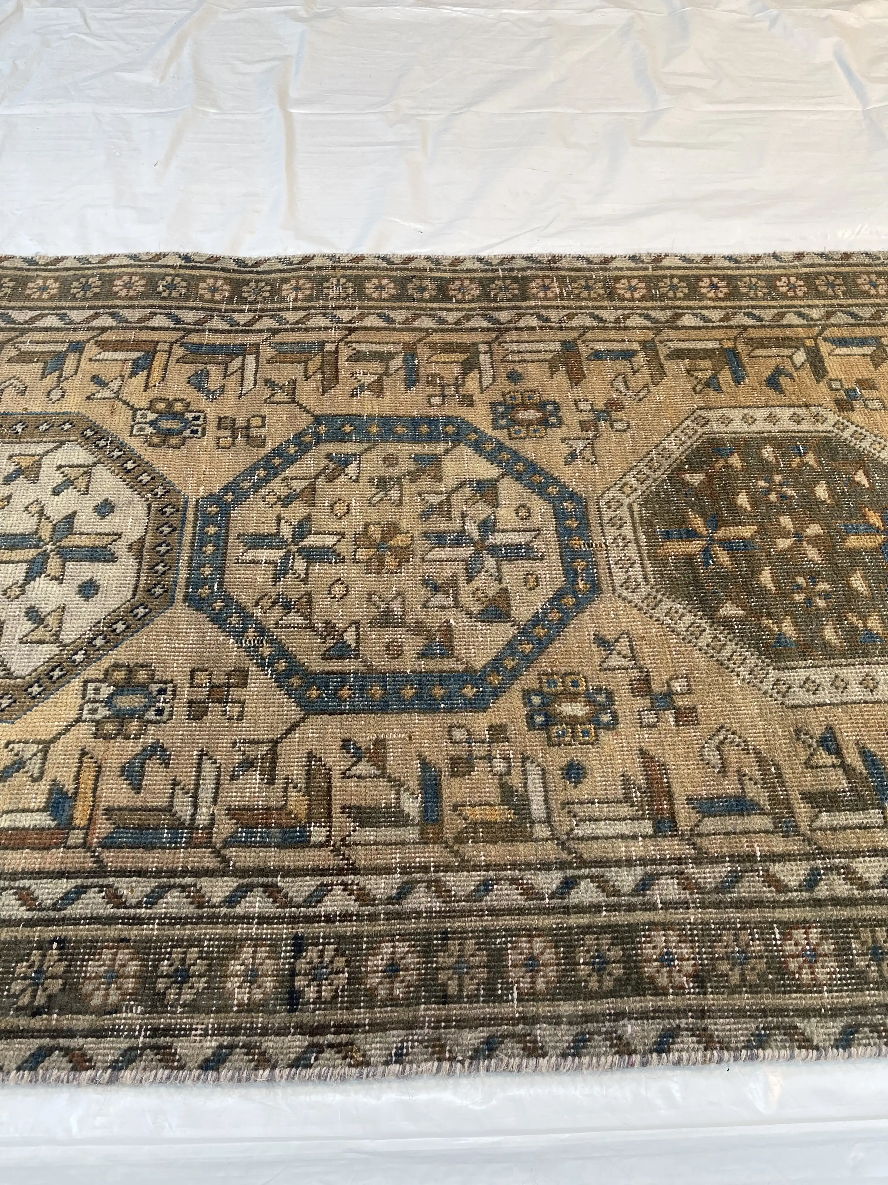 3" x 10" Vintage Persian Rug 3 3" x 10" Vintage Persian Rug