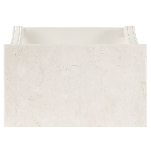 Liam Marble 1-Drawer Nightstand 6 Liam Marble 1-Drawer Nightstand