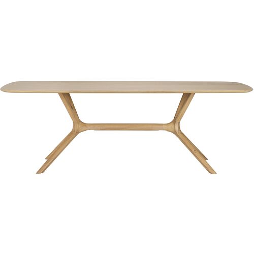 X 88" Dining Table, Oak 2 X 88" Dining Table, Oak
