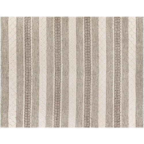 Selina Handwoven Rug, Cream/Charcoal 9 Selina Handwoven Rug, Cream/Charcoal