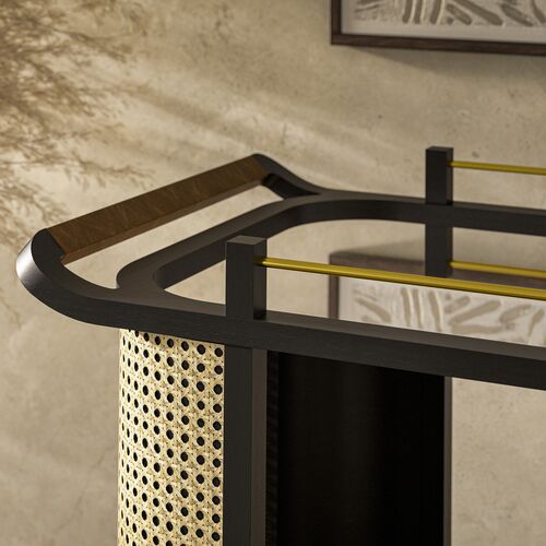 Felipe Cane Bar Cart 12 Felipe Cane Bar Cart