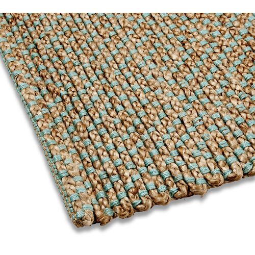 Siena Jute Rug, Natural/Green 3 Siena Jute Rug, Natural/Green