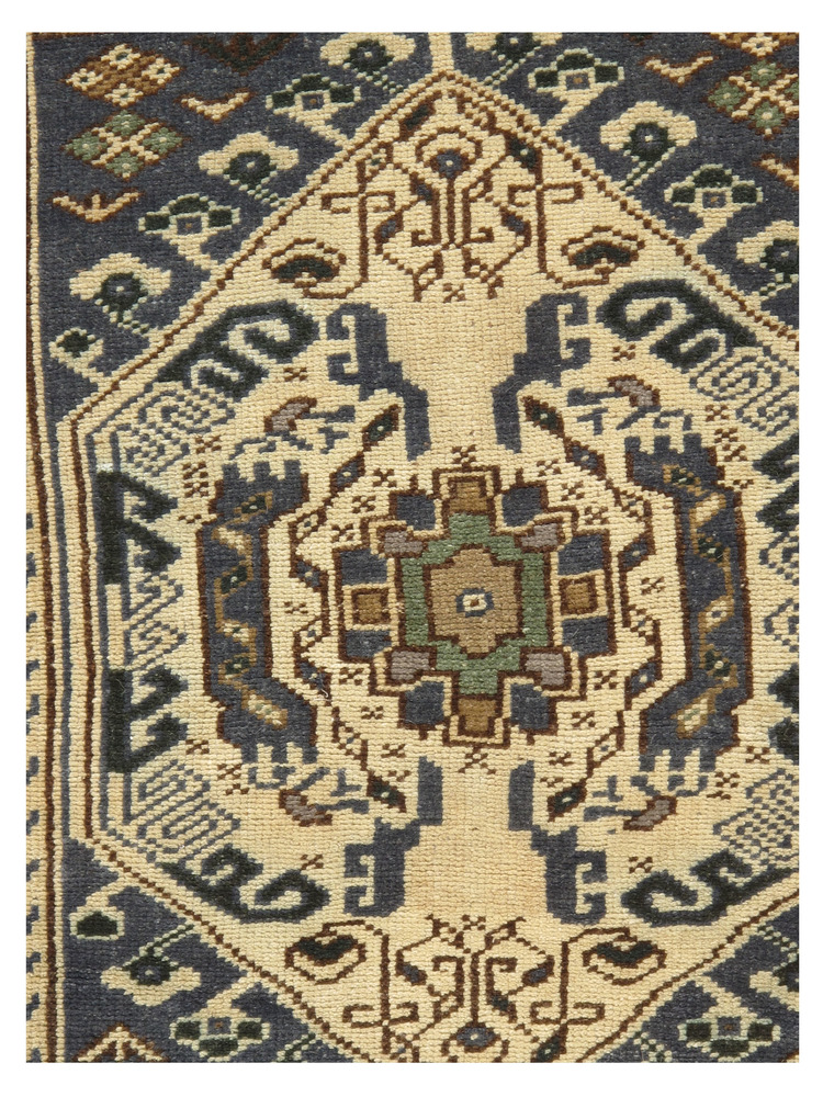 Turkish Yastik Area Rug 1'8 X 3' 3 Turkish Yastik Area Rug 1'8 X 3'