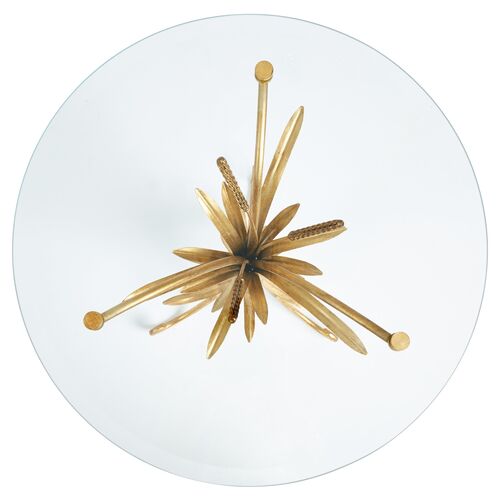 Wheat-Sheaf Side Table, Gold 6 Wheat-Sheaf Side Table, Gold