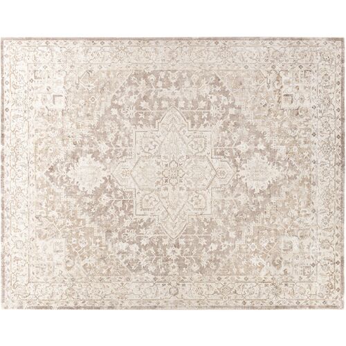 August Hand-Knotted Rug, Camel/Brown 9 August Hand-Knotted Rug, Camel/Brown