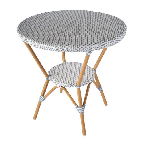 Kye Outdoor Round Rattan Bistro Table 1 Kye Outdoor Round Rattan Bistro Table