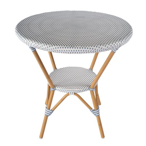 Kye Outdoor Round Rattan Bistro Table 3 Kye Outdoor Round Rattan Bistro Table