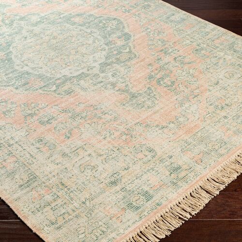 Lisa Handwoven Rug, Sage/Camel 2 Lisa Handwoven Rug, Sage/Camel