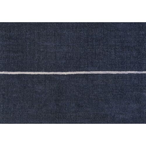 Lina Machine-Washable Rug, Navy/Gray 10 Lina Machine-Washable Rug, Navy/Gray