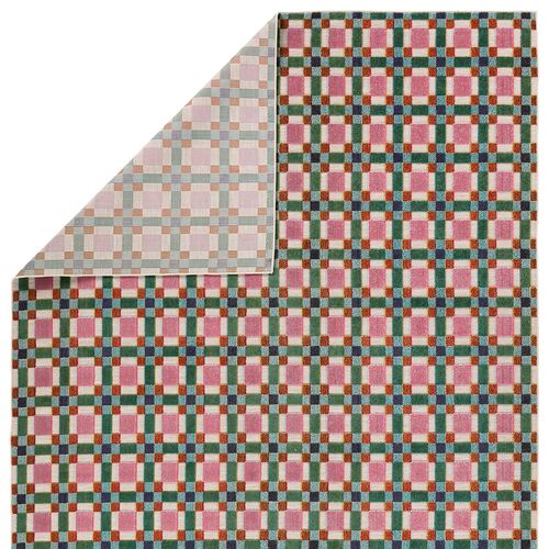 Lex Geometric Indoor/Outdoor Rug, Multi 3 Lex Geometric Indoor/Outdoor Rug, Multi