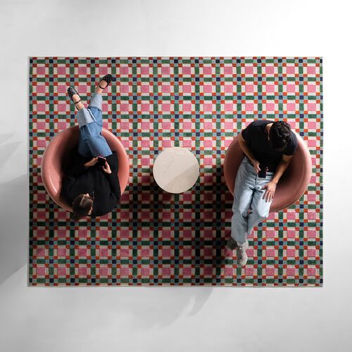 Lex Geometric Indoor/Outdoor Rug, Multi 5 Lex Geometric Indoor/Outdoor Rug, Multi