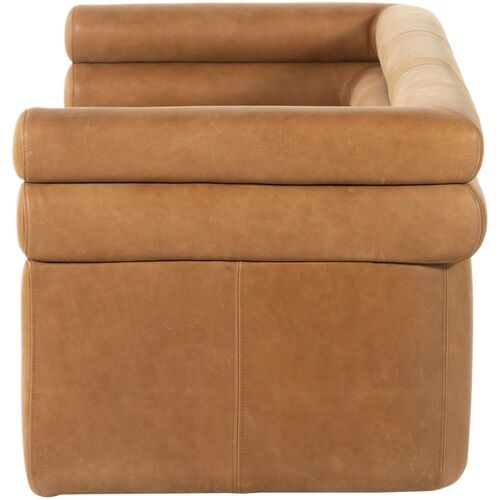 Ollie Leather Sofa, Cognac 4 Ollie Leather Sofa, Cognac